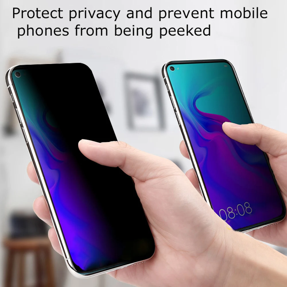 Honor 50 Privacy Tempered Glass for Huawei Mate 20 Pro 10 30 20 Lite Nova 5T 3 5i 6 SE 7i Anti Spy Screen Protector Prevent Peek