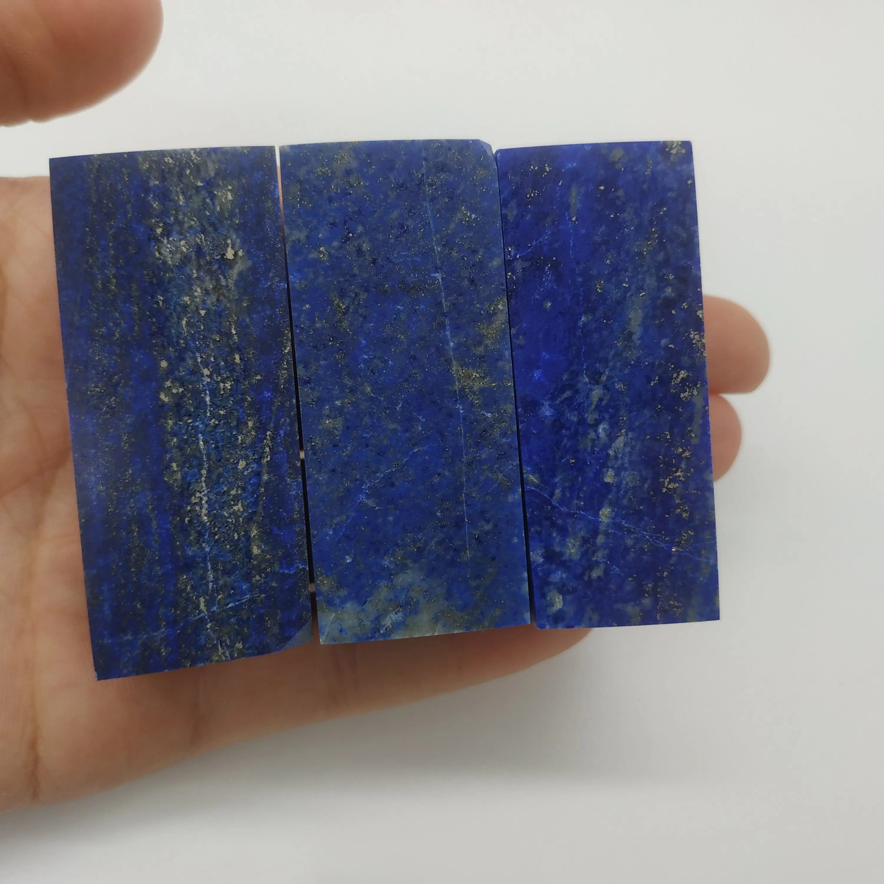 

Natural crystal stone lapis lazuli cuboid paperweight healing stone