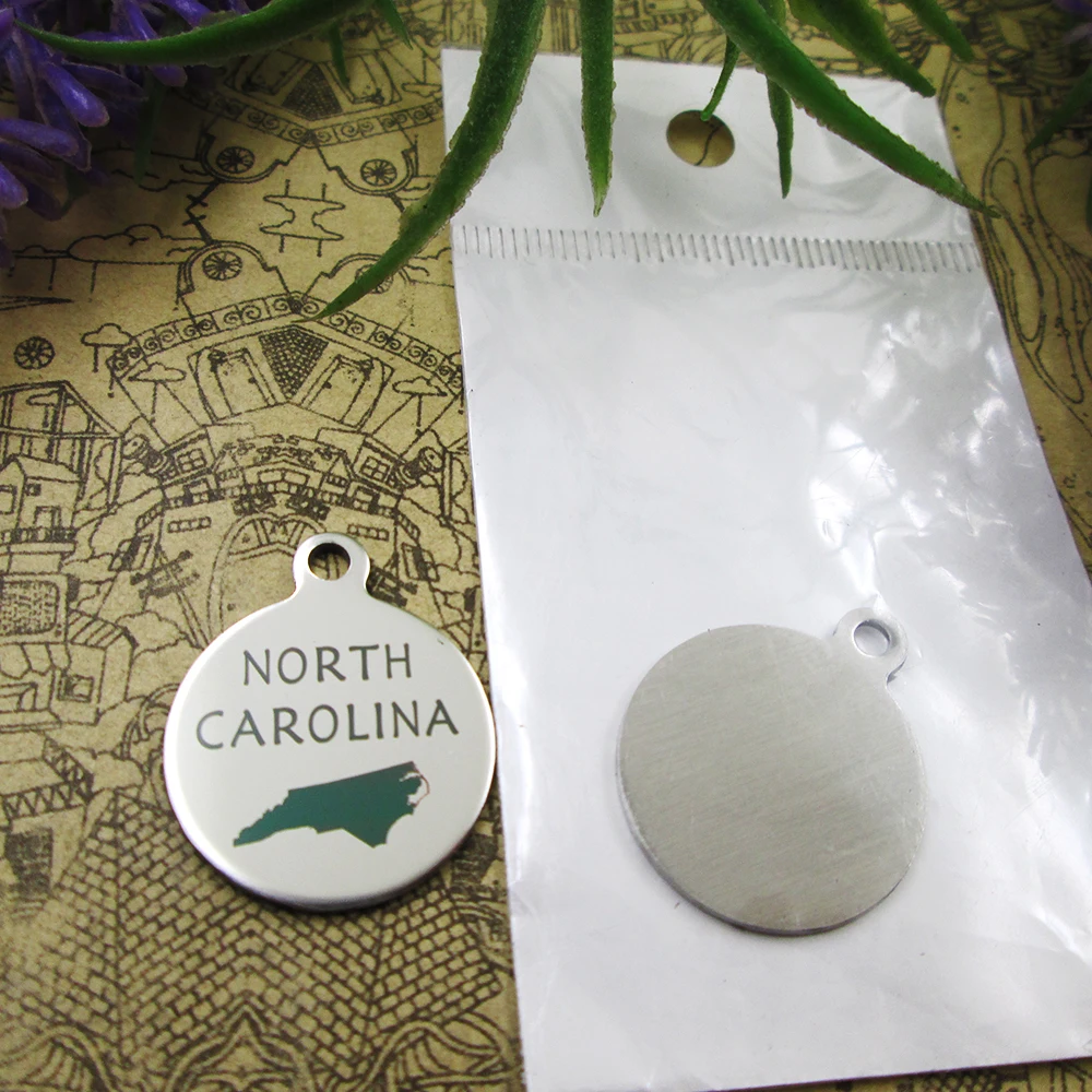 Подвески из нержавеющей стали Северная реальность 20 шт. 5 стилей на выбор