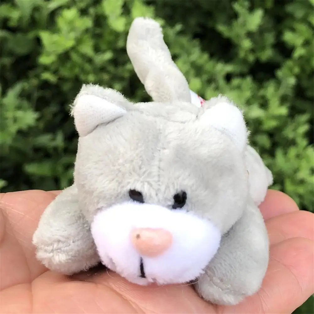 5 шт. серого цвета набивные Коты плюшевый магнитик на холодильник Детские