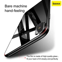 baseus back cover tempered glass film for iphone x screen protector ultra thin 0 3mm glass back screen protector for iphone x