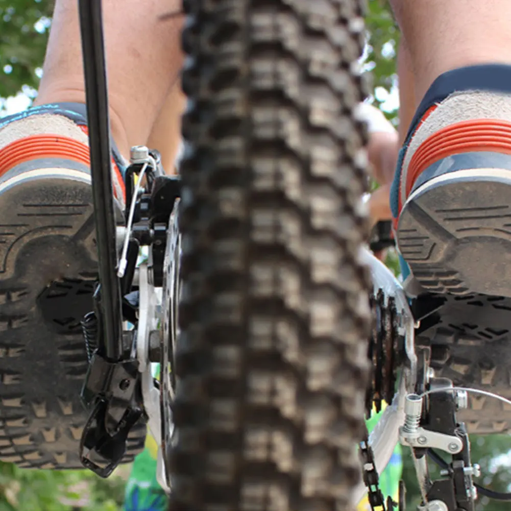 

Metal Rear Pedal of Bicycle Universal Bicycle Rear Seat Pedal Mountain Bike Foot Plat Anti-slip Standard Universally Pedals