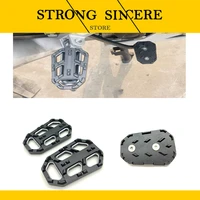 cnc motorcycle pedal accessories billet brake brake front pedal full wide pedal rest pedal for honda cb500x african twins