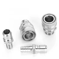 4 pcs 2in thread stainless steel quick connector adapter fitting for home beer brewing