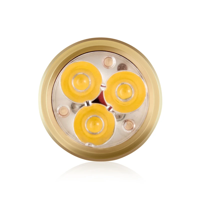 Goedkoop Lumintop FW3A Messing 3x Led 2800LM Ui Edc Zaklamp Mini Led Sleutelhanger Licht Voor Camping Lantaarn Torch Emnergency Lamp Spots