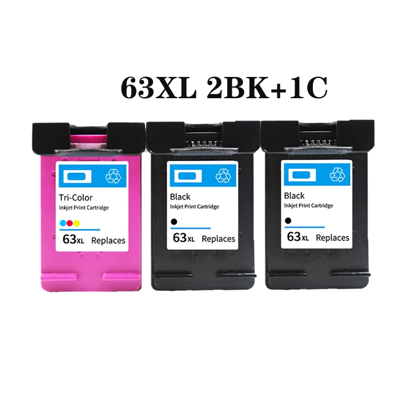 Картридж 63XL совместимый с hp 63 XL чернильный картридж для hp63 Deskjet 1110 2130 2131 2132 3630 3830 4510