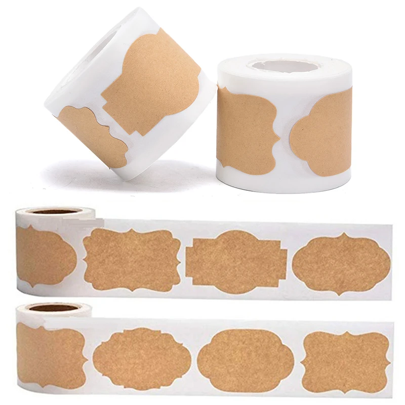 Этикетки самоклеящиеся водостойкие 150 шт./рулон ярлыки на бутылки | Дом и сад