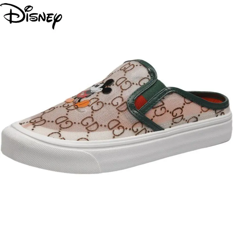 

Disney Summer New 2021 Cute Cartoon Mickey Casual Versatile Comfortable Breathable Lazy Sandals and Slippers