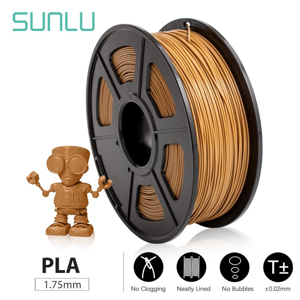 SUNLU PLA Плюс/PLA 3D принтеры нити 1 75 мм кг/2.2lb катушки DIY + ПРИНТЕРЫ сделай сам для детей