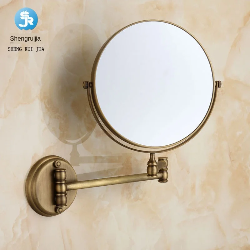 Extendable 7 inch 1X5X Magnifying Bathroom Mirror Smart Makeup Wall Mounted Cabinet | Обустройство дома