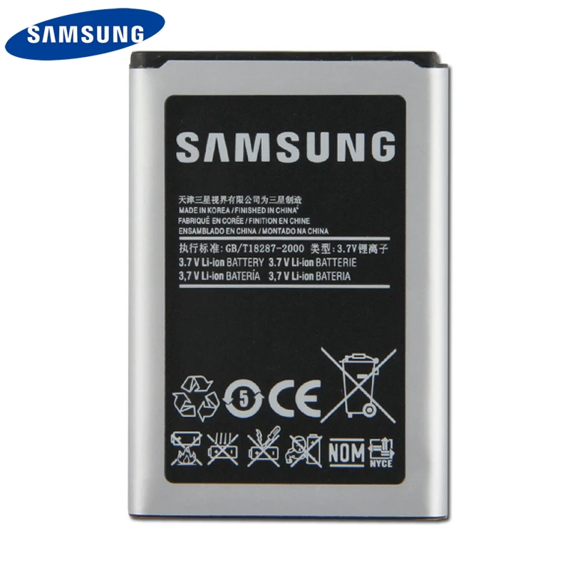 Оригинальная сменная батарея для телефона EB483450VU для samsung C5350 C3752 GT-C3630C GT-S5350 аутентичная аккумуляторная батарея 900 мАч