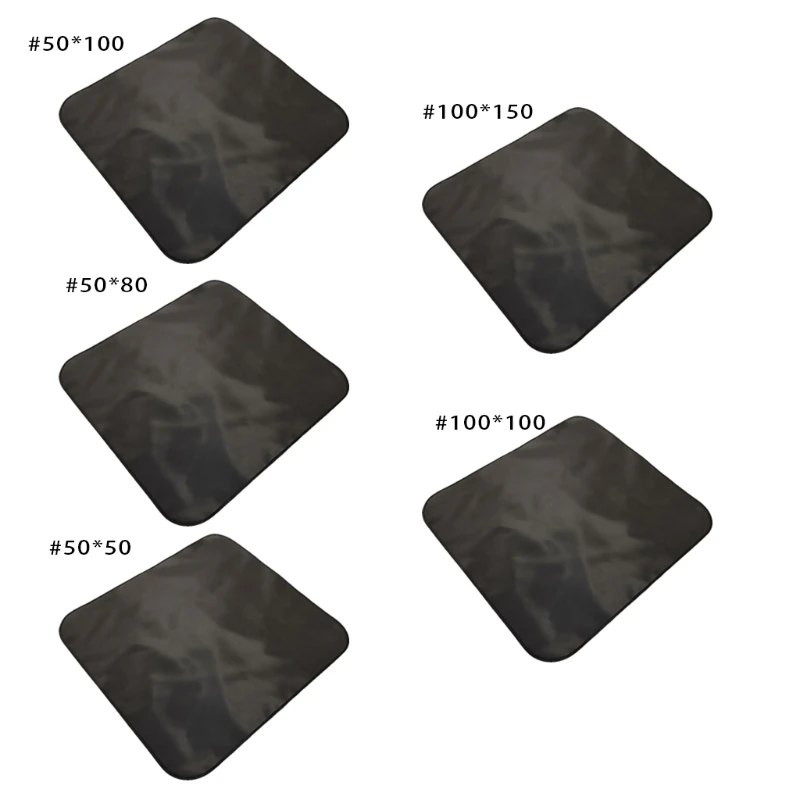 

Fire Pit Mat BBQ Grill Mat Fireproof Pads for Charcoal/Gas Grills Oil Fryers