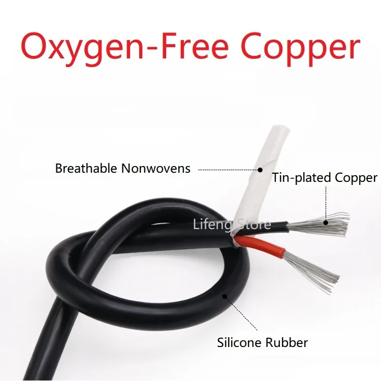 Квадратный провод 1 5 мм оболочка 2 3 4 ядра супер мягкий силиконовый резиновый