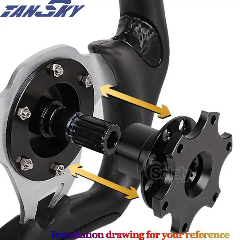 Новое универсальное быстросъемное Рулевое колесо для Toyota Corolla Camry MR2 MRS Supra Celica TK