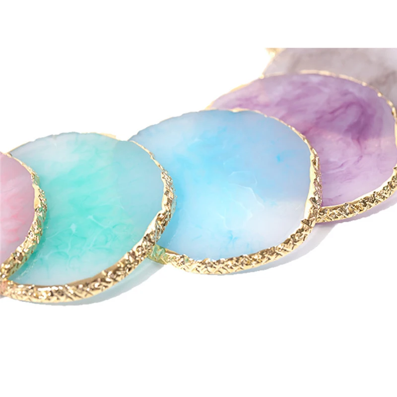 Полимерный нефрит каменная Палитра для наращивания ресниц цветной Нефритовый