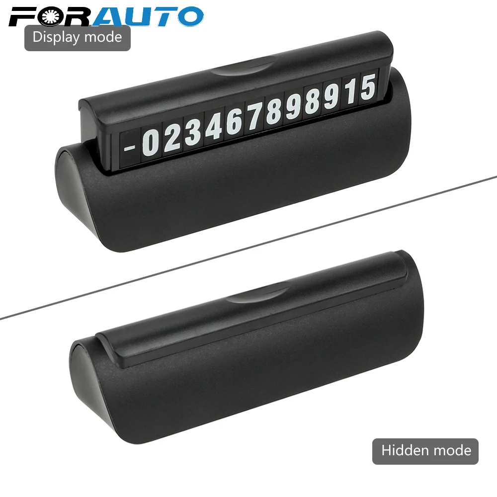 FORAUTO стикер для автомобиля номер телефона Скрытая Магнитная Адсорбция временная