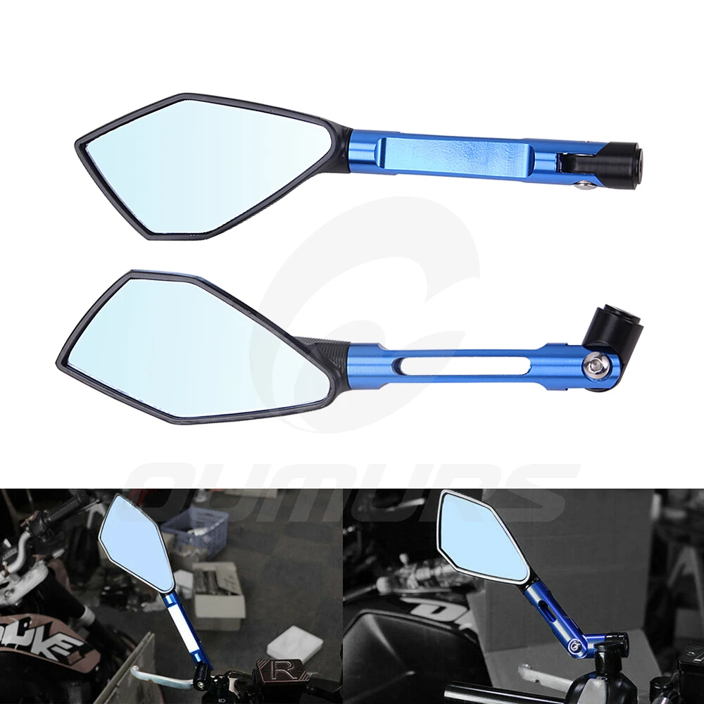 Универсальное боковое зеркало заднего вида для мотоцикла ouwalls боковые зеркала
