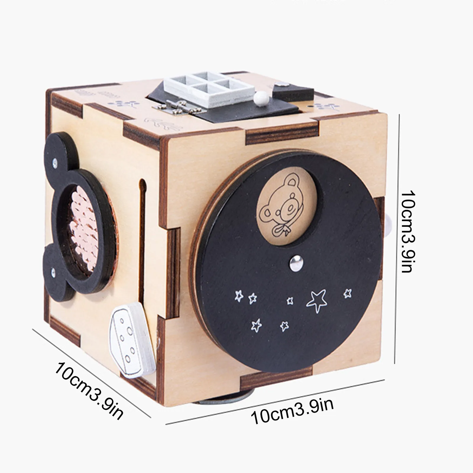 

Educational Toys For Kids Six In One Busy Box Early Education Intellectual Fun Unlocking Educational Toys Fashion Exquisite toy