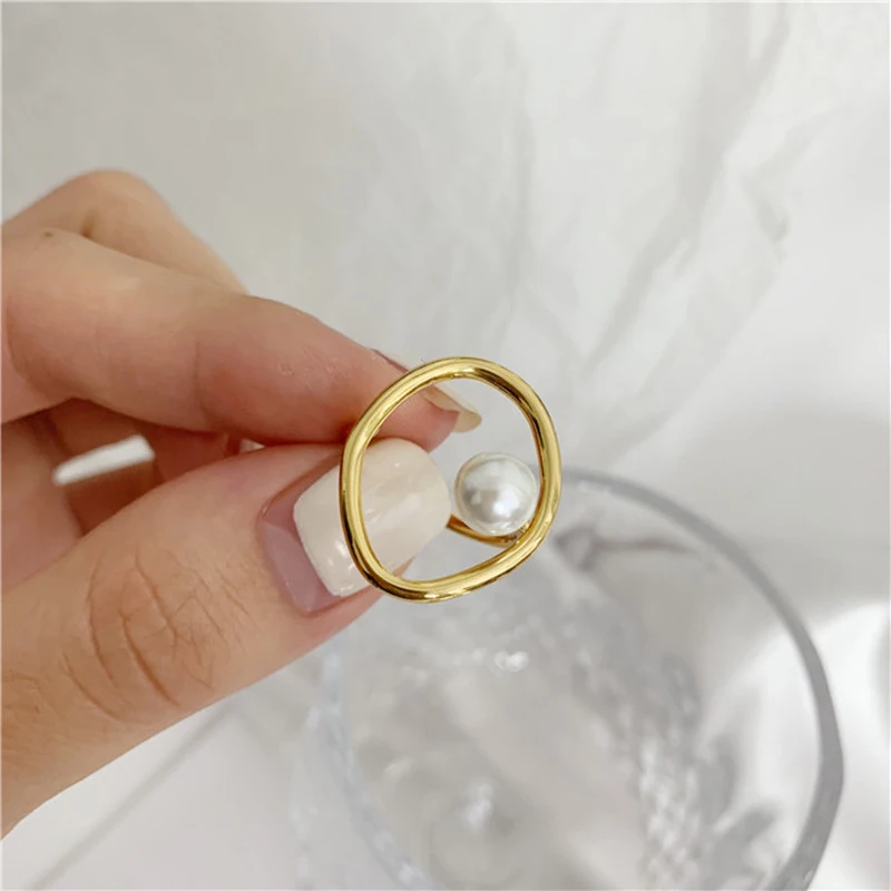 

Slim Geometric Hollow Vintage Ring Simple Party Jewelry Finger Decoration Finger Ring Gift Thin Knuckle Joint Ring For Girls
