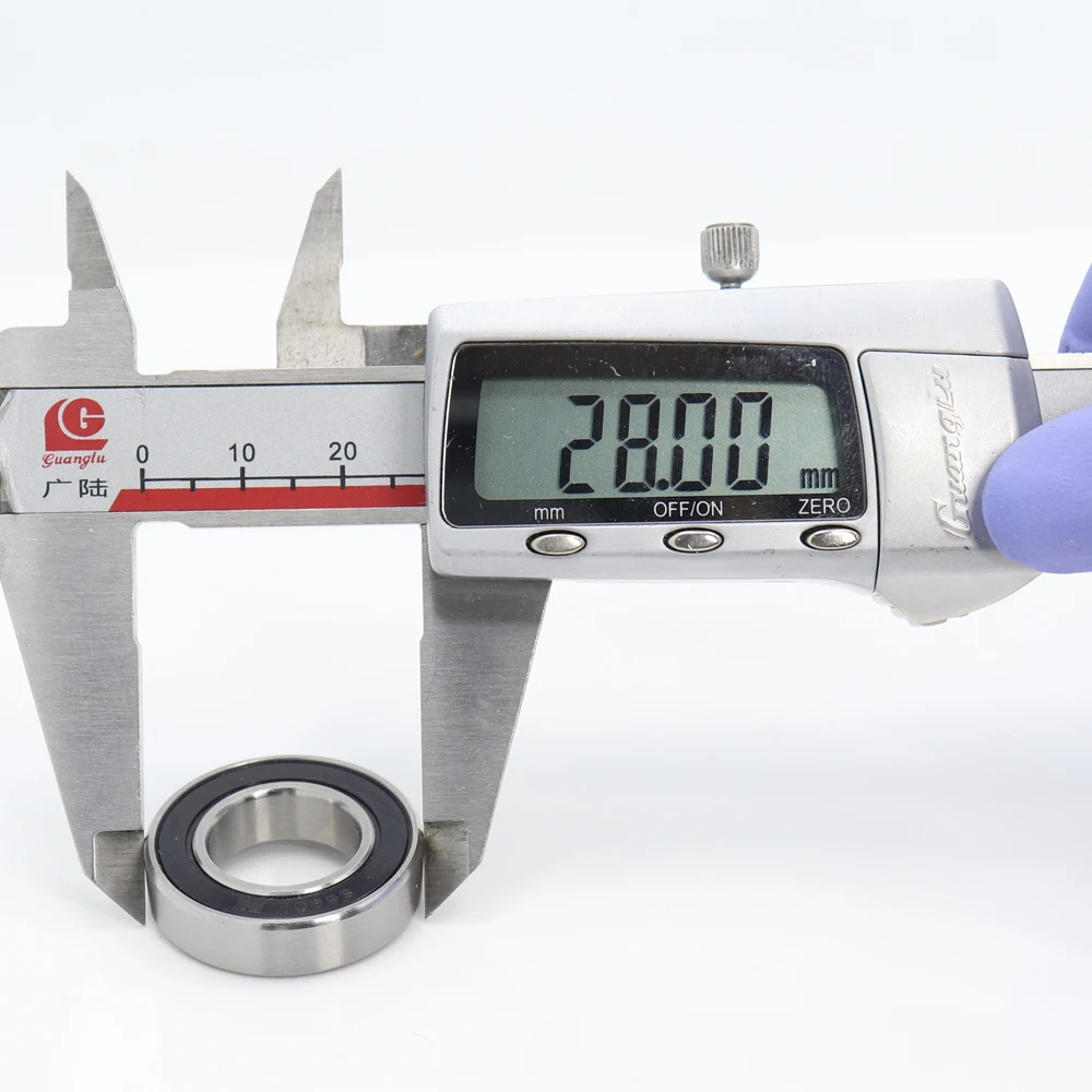 10 шт. S6902RS подшипник 15*28*7 мм ABEC 3 440C Нержавеющая Сталь S 6902RS шарикоподшипники 6902