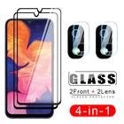 Защитное стекло для Samsung Galaxy A 10 02 32 42 52 72 82, пленка для экрана камеры Samsung A 01 21 31 41 51 71, закаленное стекло для объектива 4 в 1