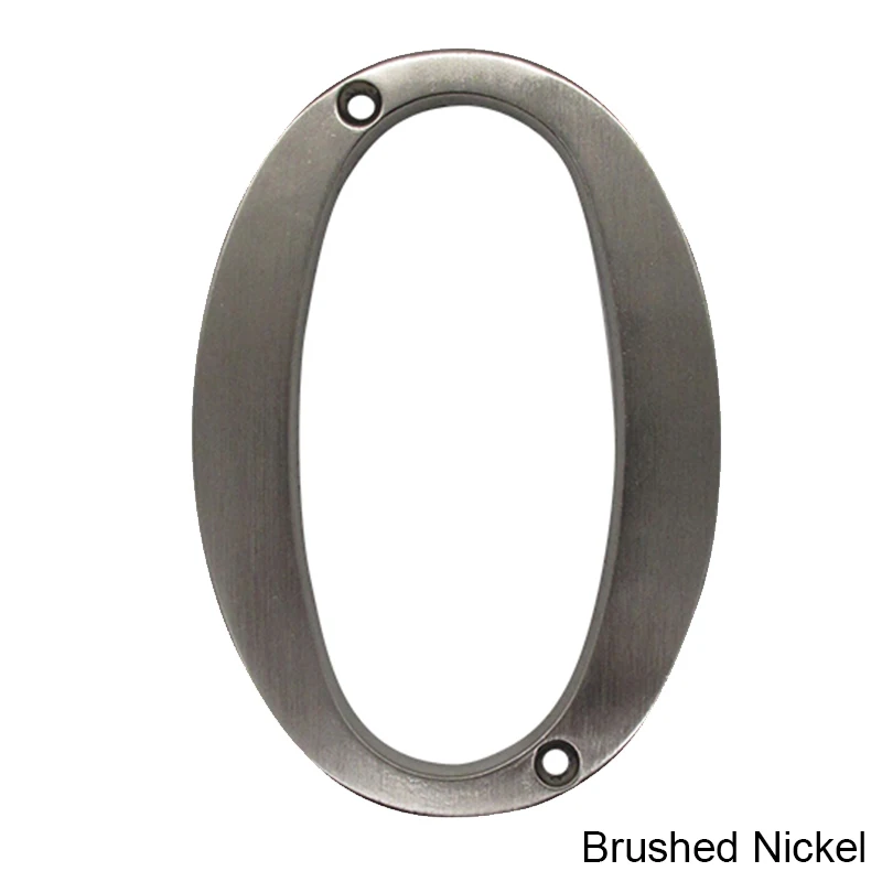 4" 101mm Height House Number Door Address Number Digits Zinc