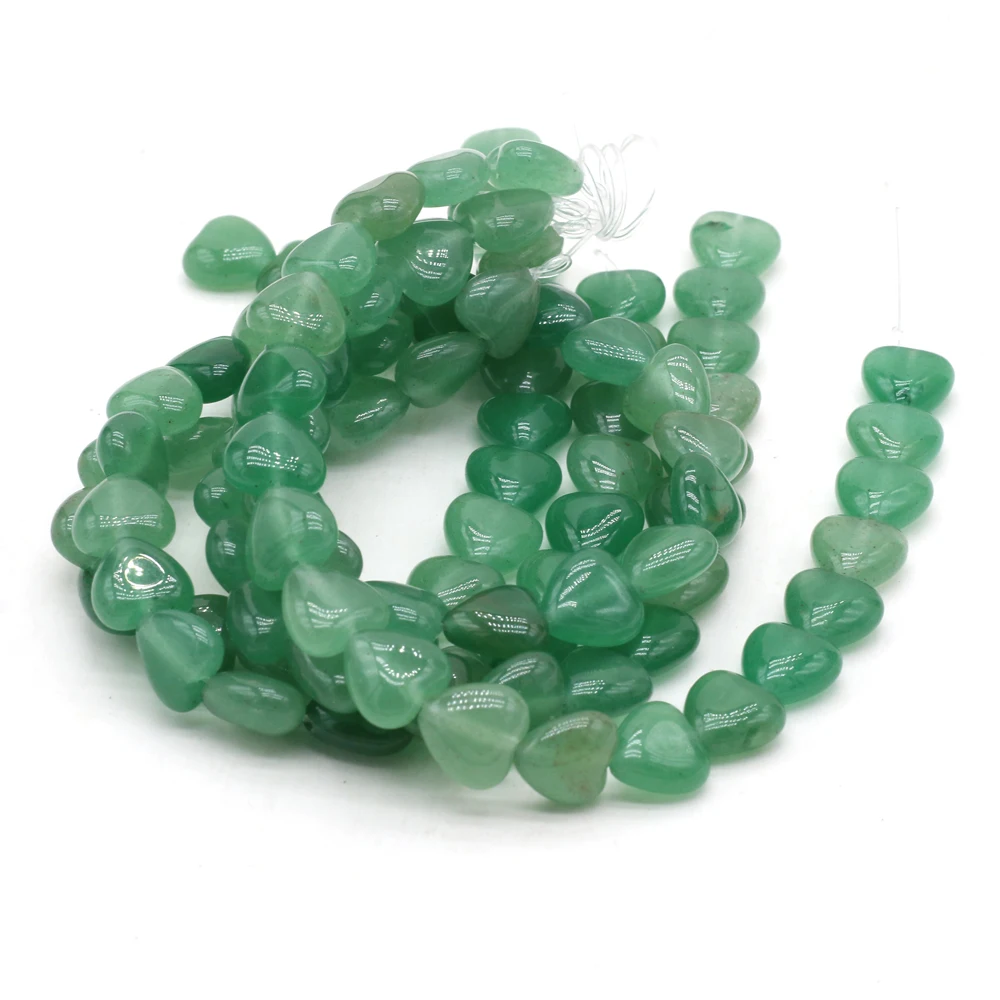 

Hot Sale Natural Stone Bead Green Aventurine Isolation Beads For Jewelry Making DIY Necklace Bracelet Earrings Accessory