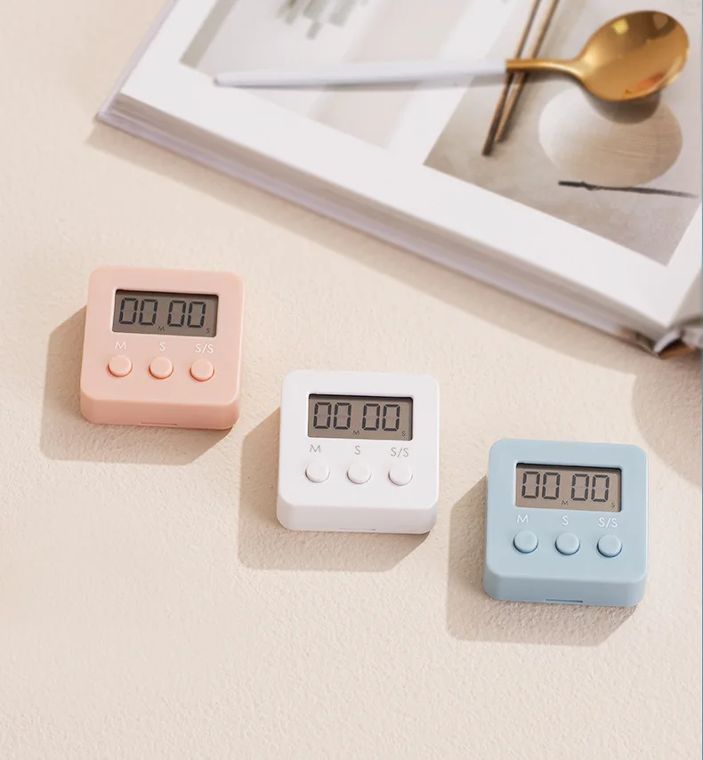 Милый подвесной цифровой таймер для кухни светодиодный счетчик приготовления