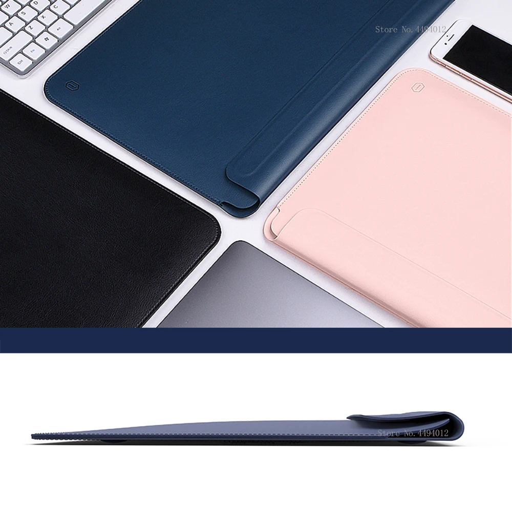 Сумка для ноутбука MacBook Touch ID Air 13 A1932 кожаный чехол для MacBook Air retina Pro 11 12 16 13,3 15 Ультратонкий чехол для ноутбука