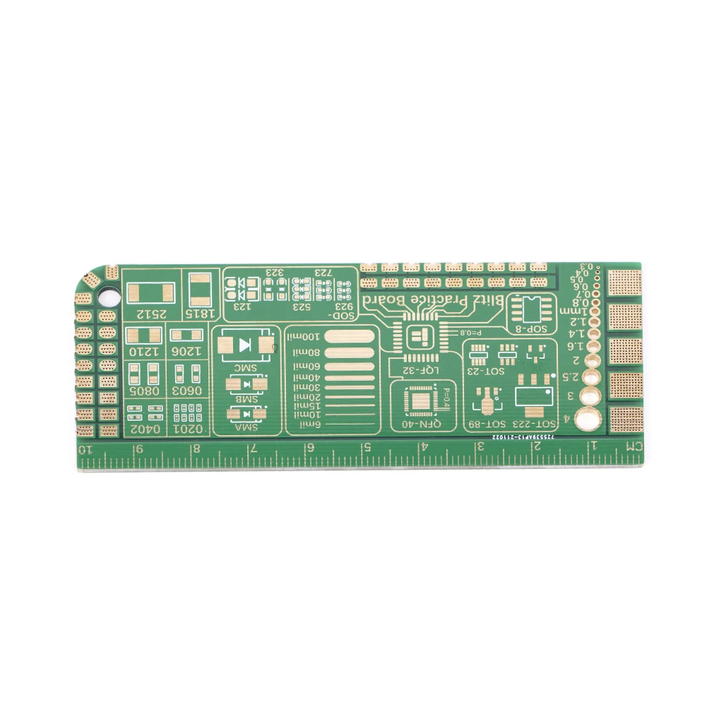 

2pcs iFlight 100x40mm Blitz Practice Board Soldering Board practice tiny pin/pad soldering/larger gauge wire soldering for FPV