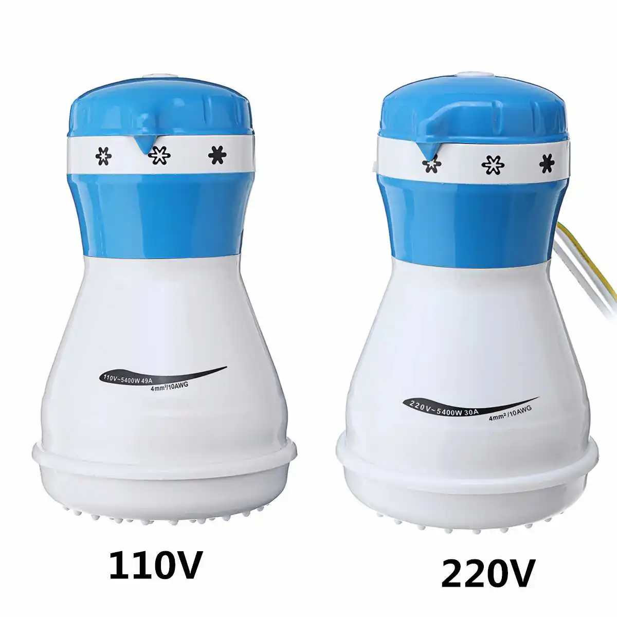 Новый Электрический мини-нагреватель для душа 5400 Вт 110 В/220 В мгновенный