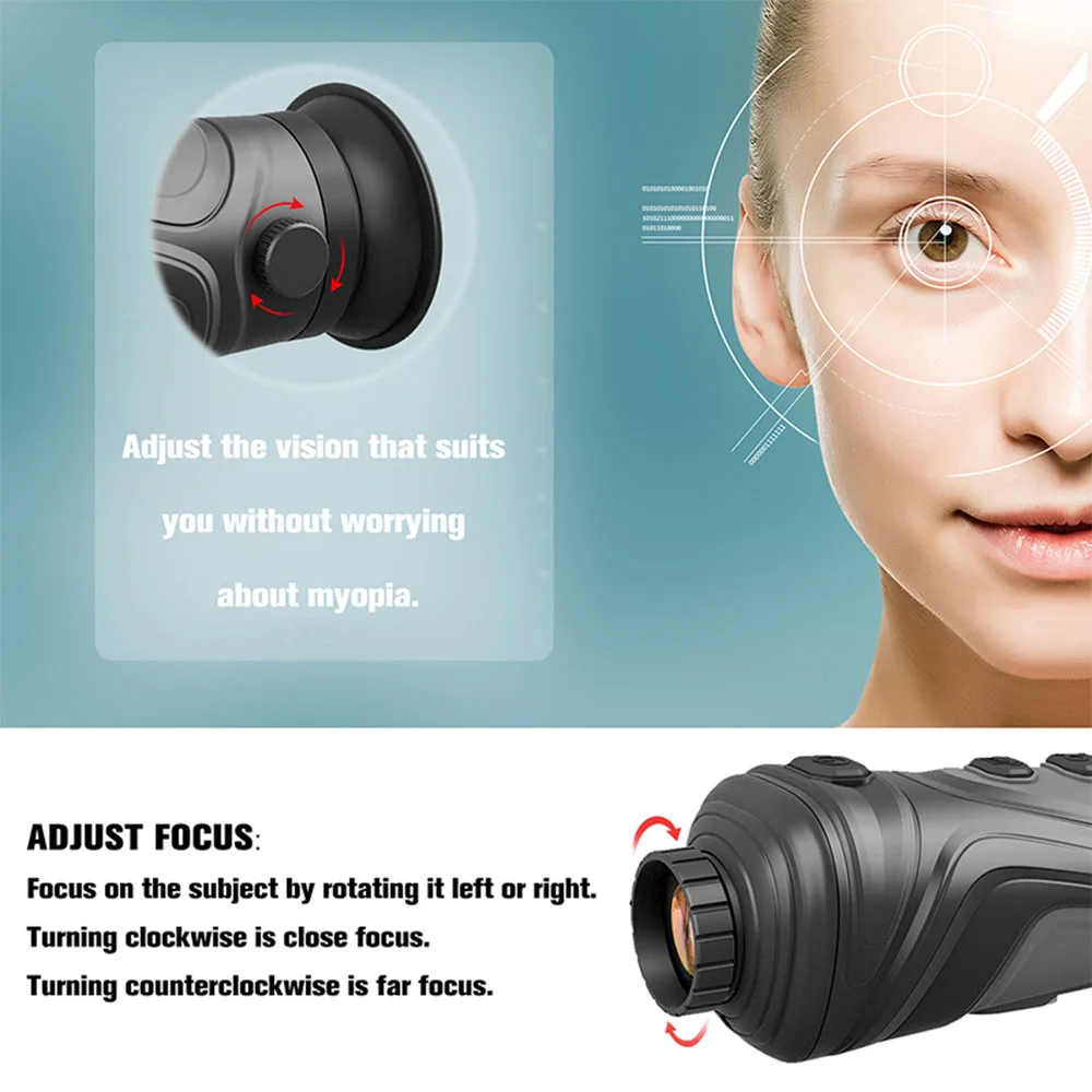 HT A3 инфракрасное ночное видение тепловизионная камера патруль винтовка зеркало