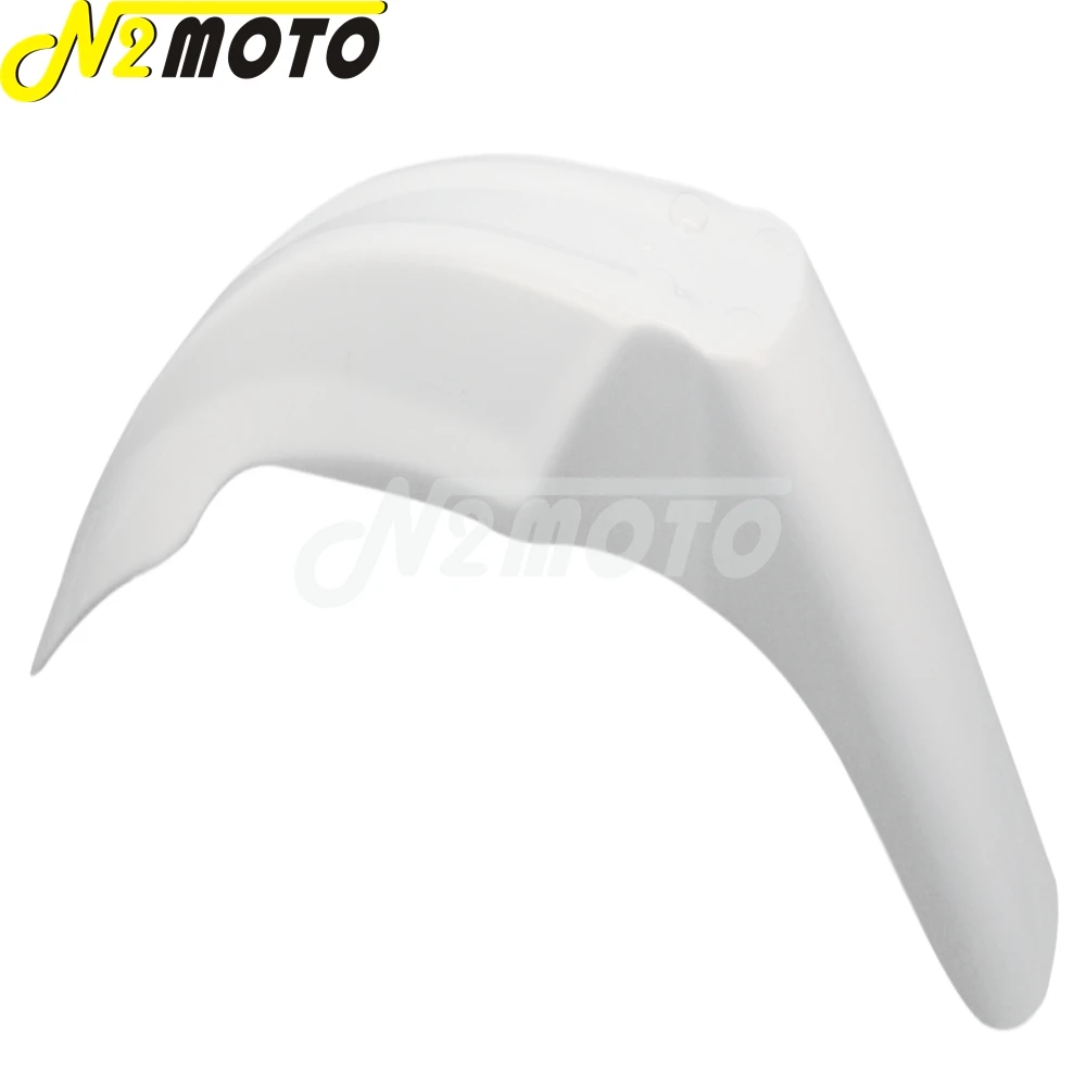 Брызговик для мотоцикла Белый Передний брызговик Suzuki RM85 RM125 RM250 RMZ250 RMZ450 RMX250 DR250