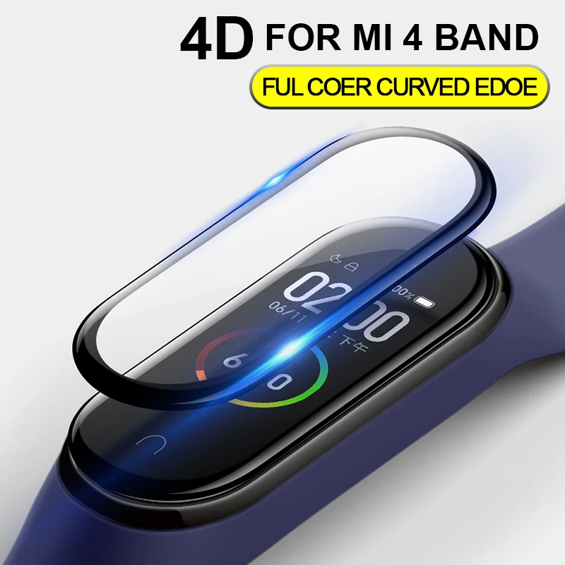 IONCT Защитная пленка для Xiaomi Mi Band 4 NFC умный Браслет полноэкранная композитная