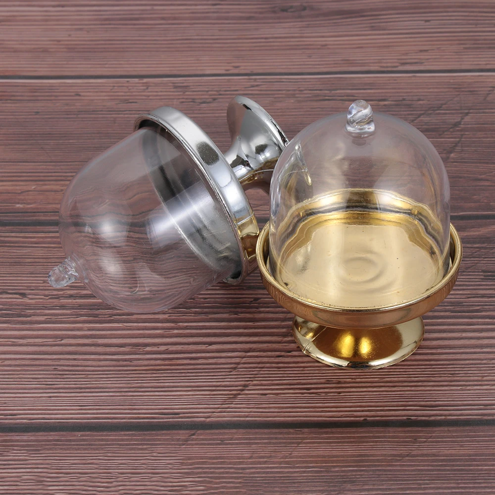 1 шт. пластиковый прозрачный Настольный лоток конфетная коробка сахарная банка