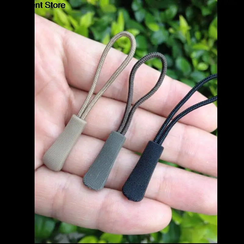 5 шт./компл. повседневные пластиковые застежки-молнии шнур веревочный ремешок