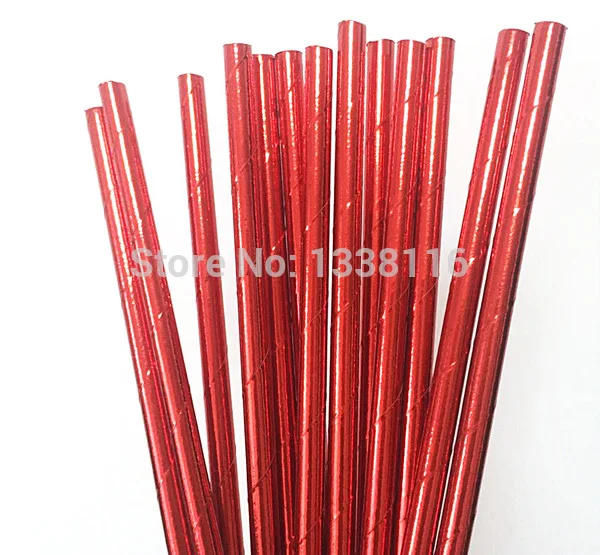 25 шт. фольгированные однотонные зеленые розовые красные золотые серебряные