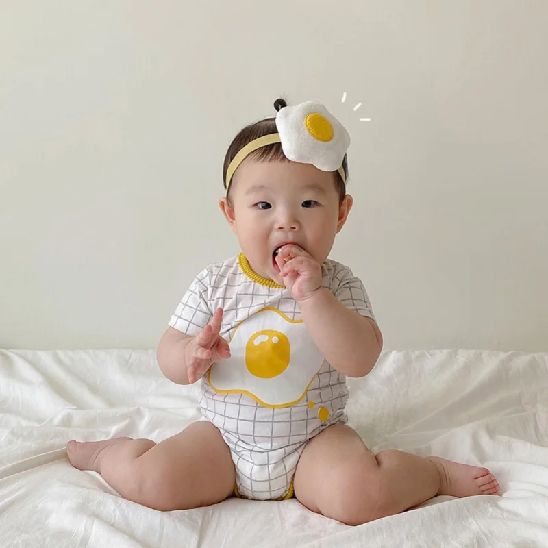 

Летнее платье для маленьких девочек; Хлопковый комбинезон, комплект из 2 предметов, стильная футболка с изображением персонажей видеоигр яй...