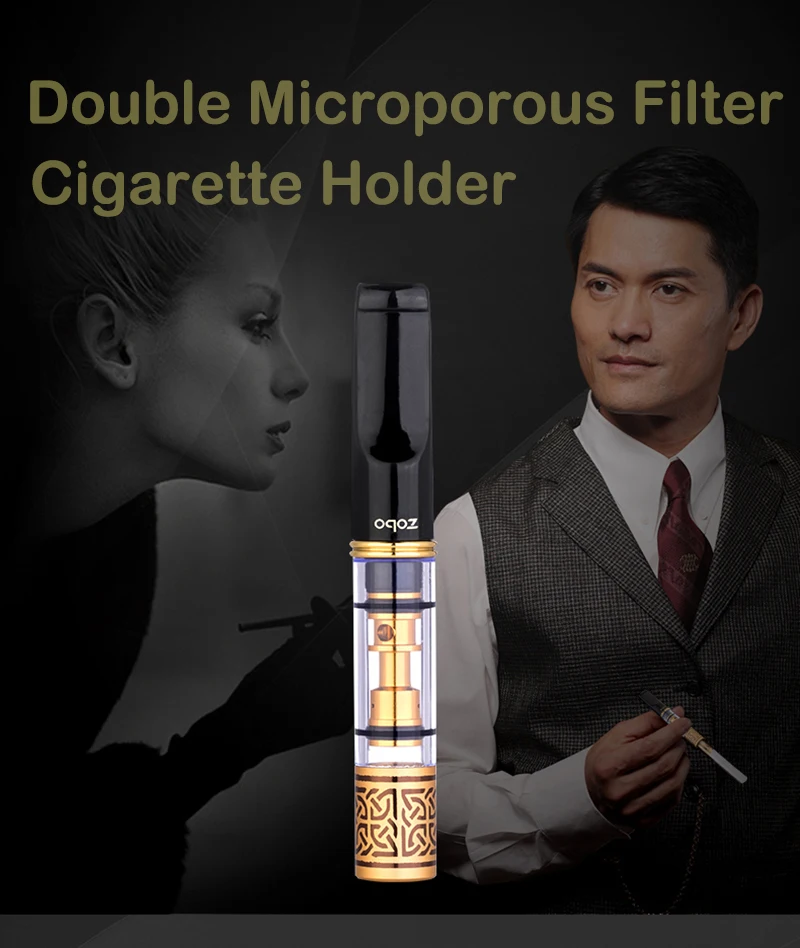 Оригинальный фильтр для сигарет ZOBO micropore держатель с чистящим слоем