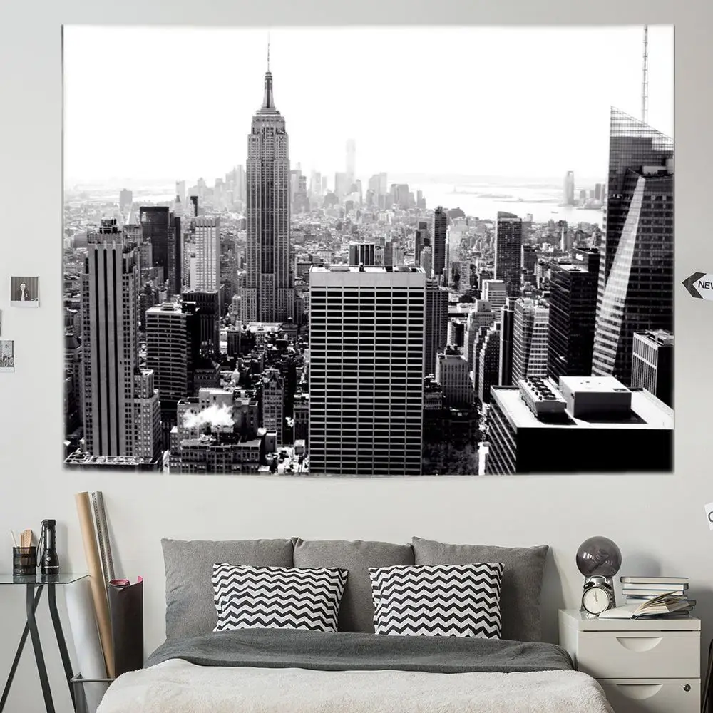 Процветающий город искусственная подвеска на стену здание высокой высоты