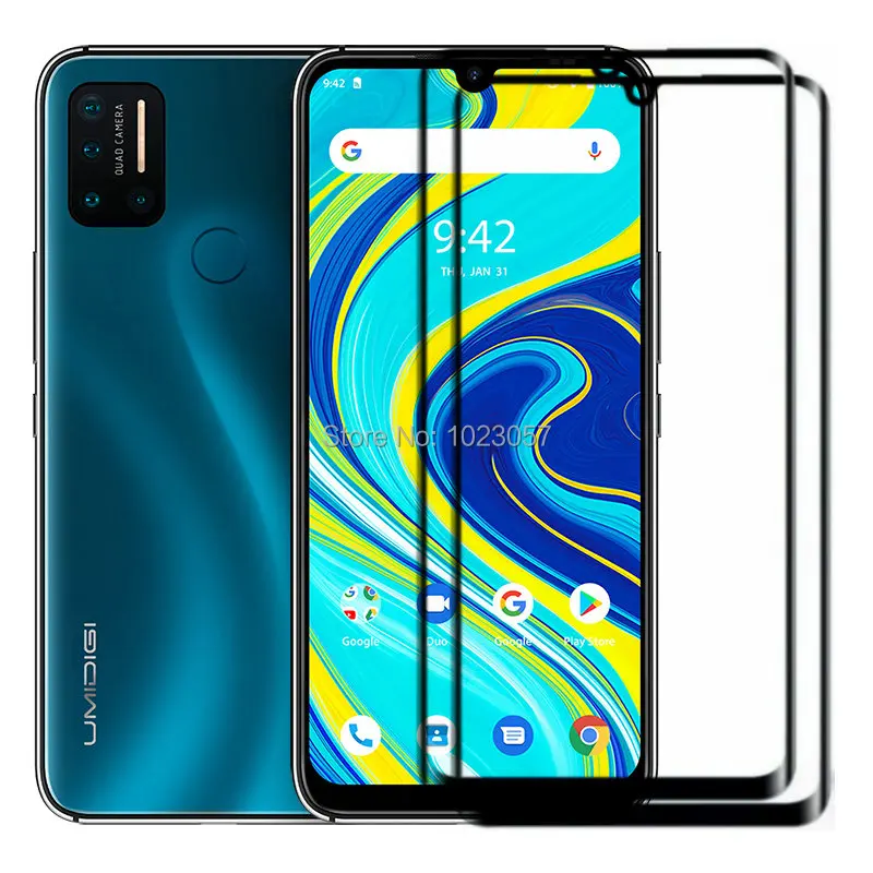 Защитное стекло для объектива камеры 3 в 1 UMIDIGI A7 Pro мягкий прозрачный