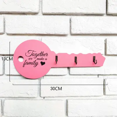 Настенный деревянный держатель для ключей в стиле ретро | Дом и сад