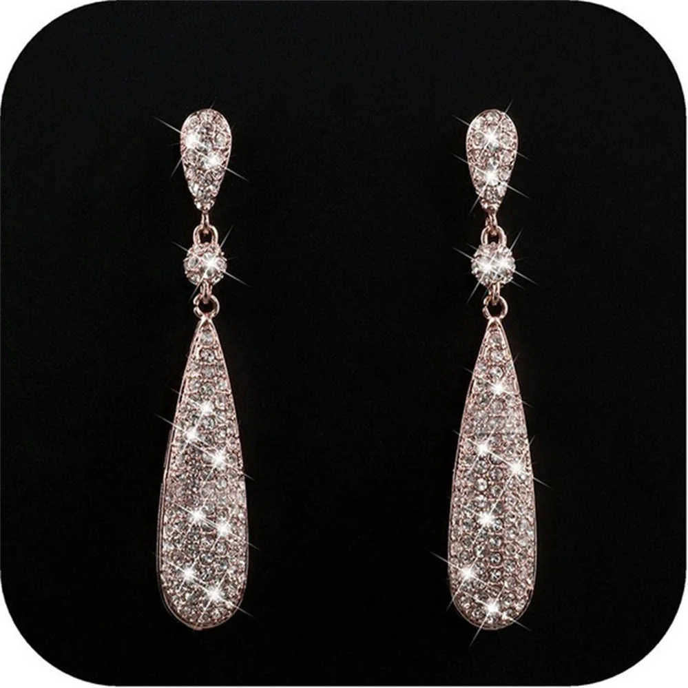 

Trendy Fashion Geometric Cute Fresh Style Luxury Shiny Earrings Women's Holiday Gift Jewelry Jewelry Wholesale