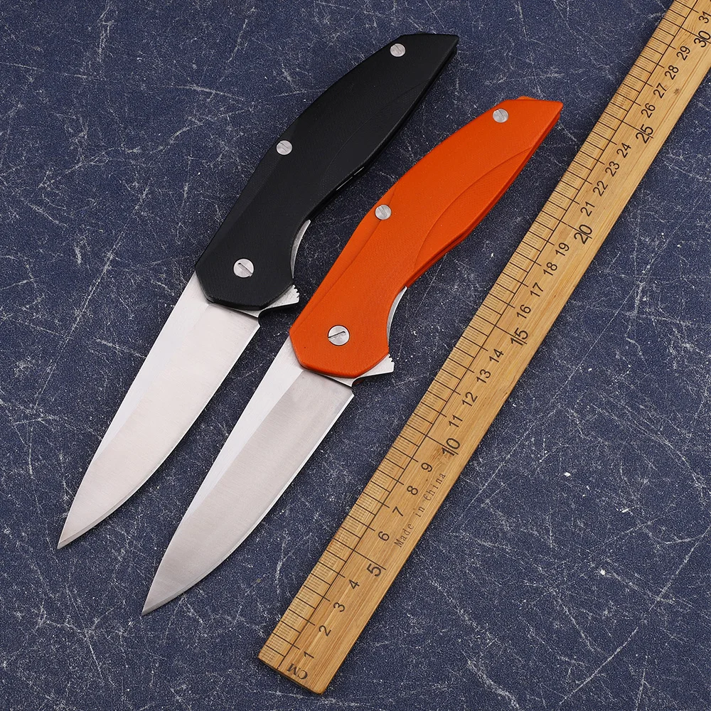 

Складной нож 5CR1 5MOV со стальным лезвием и ручкой G10