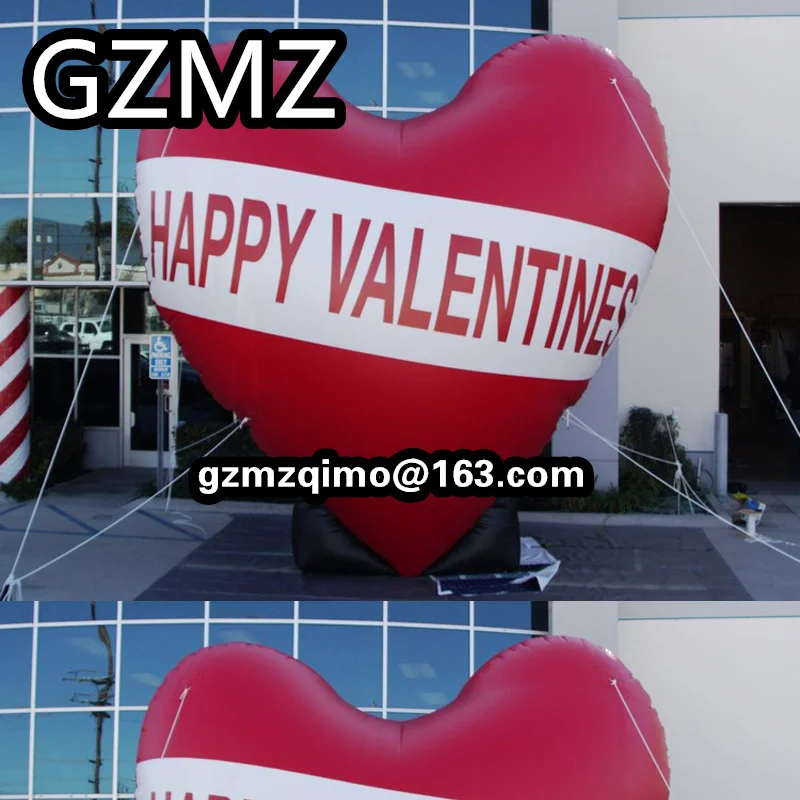 

Надувной воздушный шар MZQM в форме сердца для свадьбы/Надувное украшение в форме сердца для мероприятий/украшение на День святого Валентина