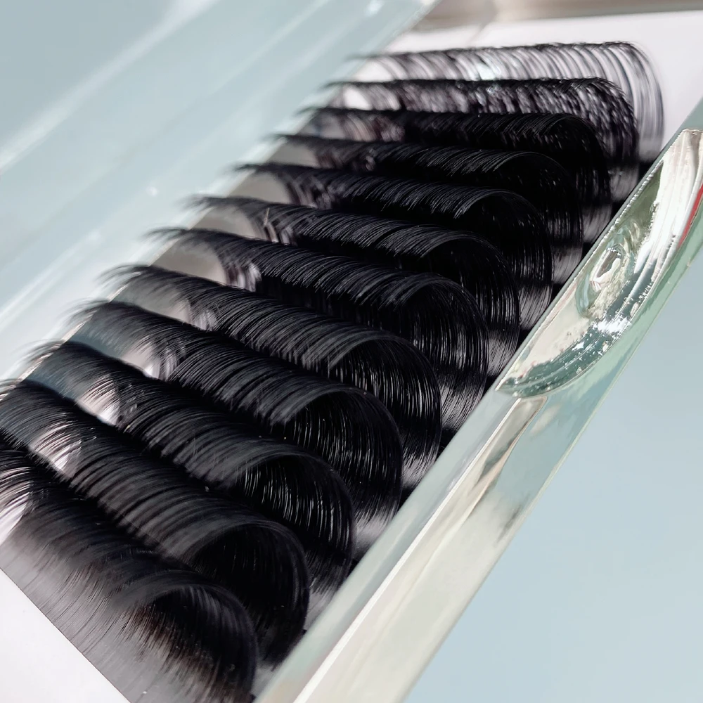 

NEW Russian 8-25mm Individual Eyelash For Extension Natural Soft Faux Cils Handmade Silk Mink Lash Supplies False Lashes