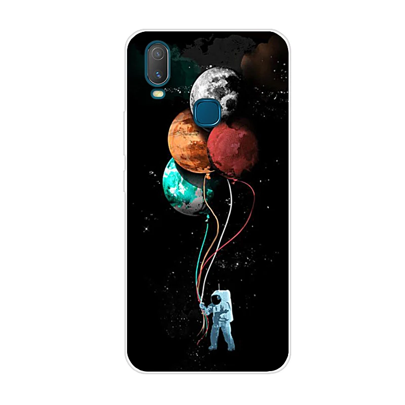 7 ДЛЯ Vivo Y11 чехол 6,35 ''тонкий мягкий силиконовый чехол s для Vivo Y11 Прозрачный чехол для VivoY11 Y 11 - Цвет: 7
