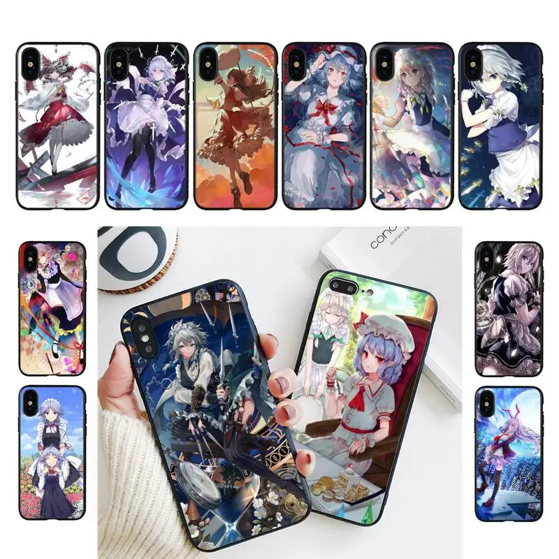 

touhou sakuya Phone Case For iPhone 11 8 7 6 6S Plus X XS MAX 5 5S se 2020 11 12pro max iphone xr case