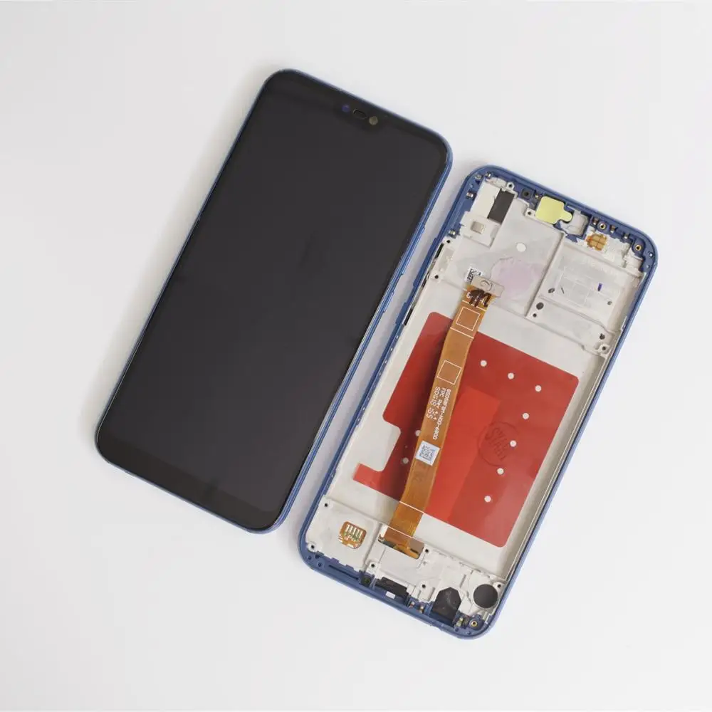 Для huawei P20 Lite/Nova 3E ЖК-дисплей кодирующий преобразователь сенсорного экрана в сборе запасные части для P20 Lite Nova 3E 5,8" lcd s