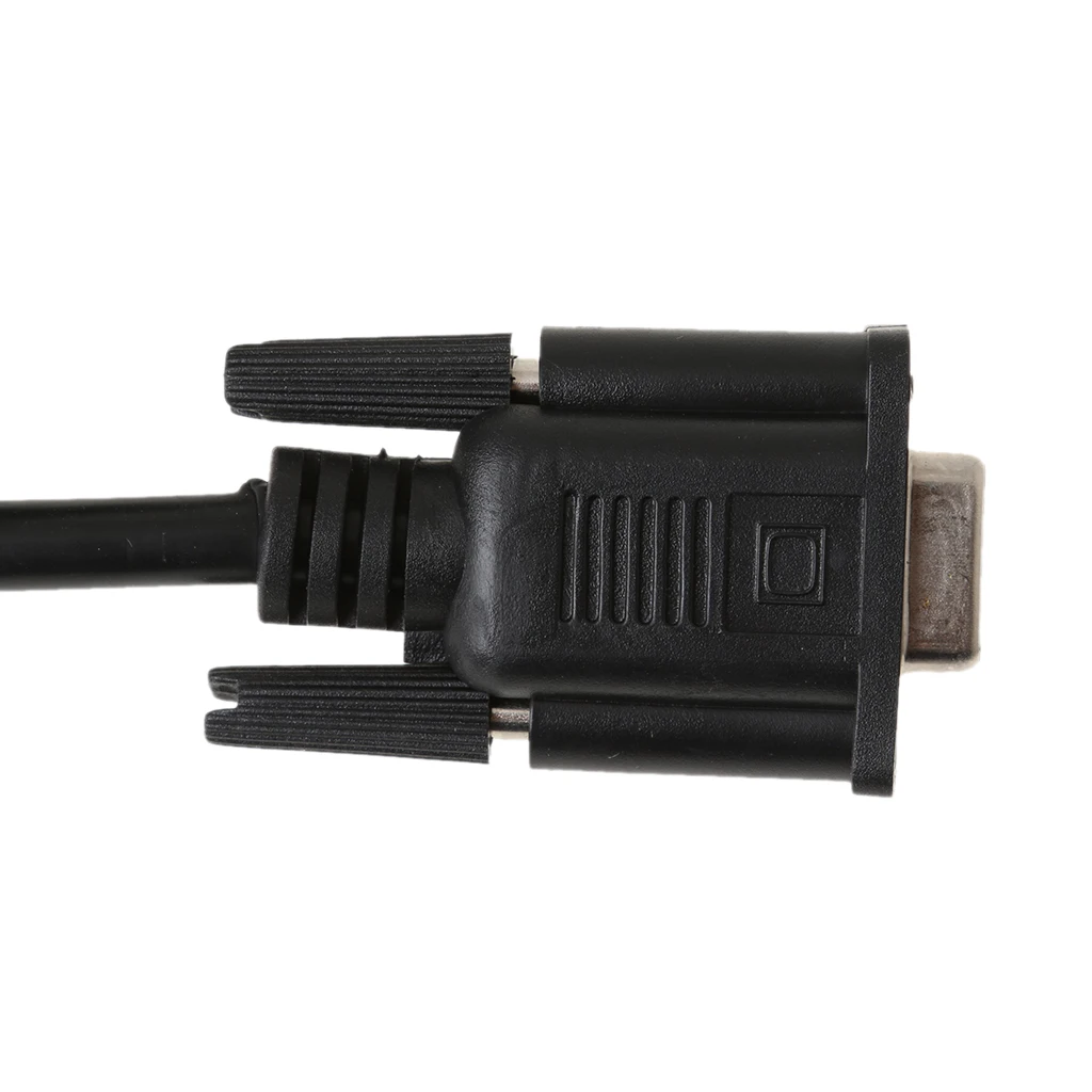 OBD2 16Pin к DB9 9pin последовательный порт RS232 Кабель адаптер автомобильный